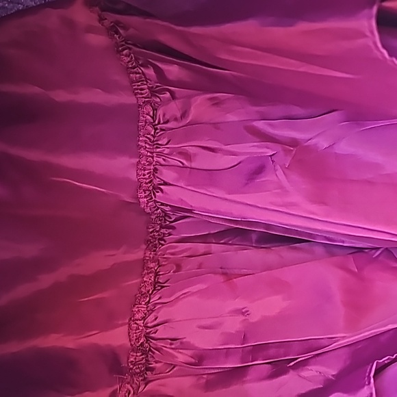 Bonnie Jean Girls Size 4 Burgundy, Gold Nutcracker Themed Holiday Dress Used - Picture 8 of 12